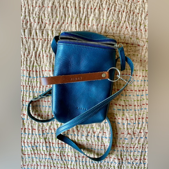Deep Ocean Blue Mini Bag by Nimes Argentina - Picture 2 of 5